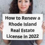 Renew a Rhode Island Real Estate License